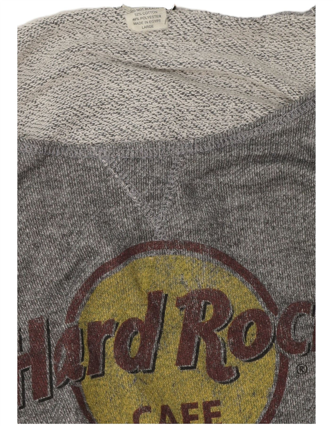 Schulterfreier Sweatshirt-Pullover für Damen von Hard Rock Cafe, Gr. 40, Grau