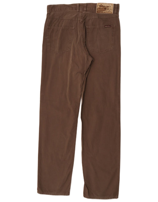 Marlboro Classics Gerade Freizeithose für Herren, W34, L34, Braun