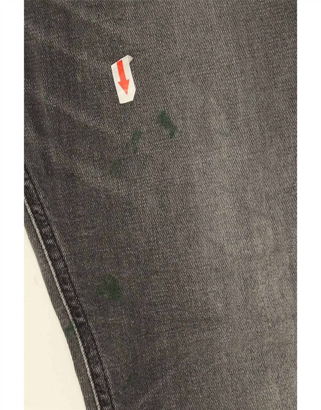 Diesel Damen Tepphar Carrot Slim Jeans W31 L30 Graue Baumwolle