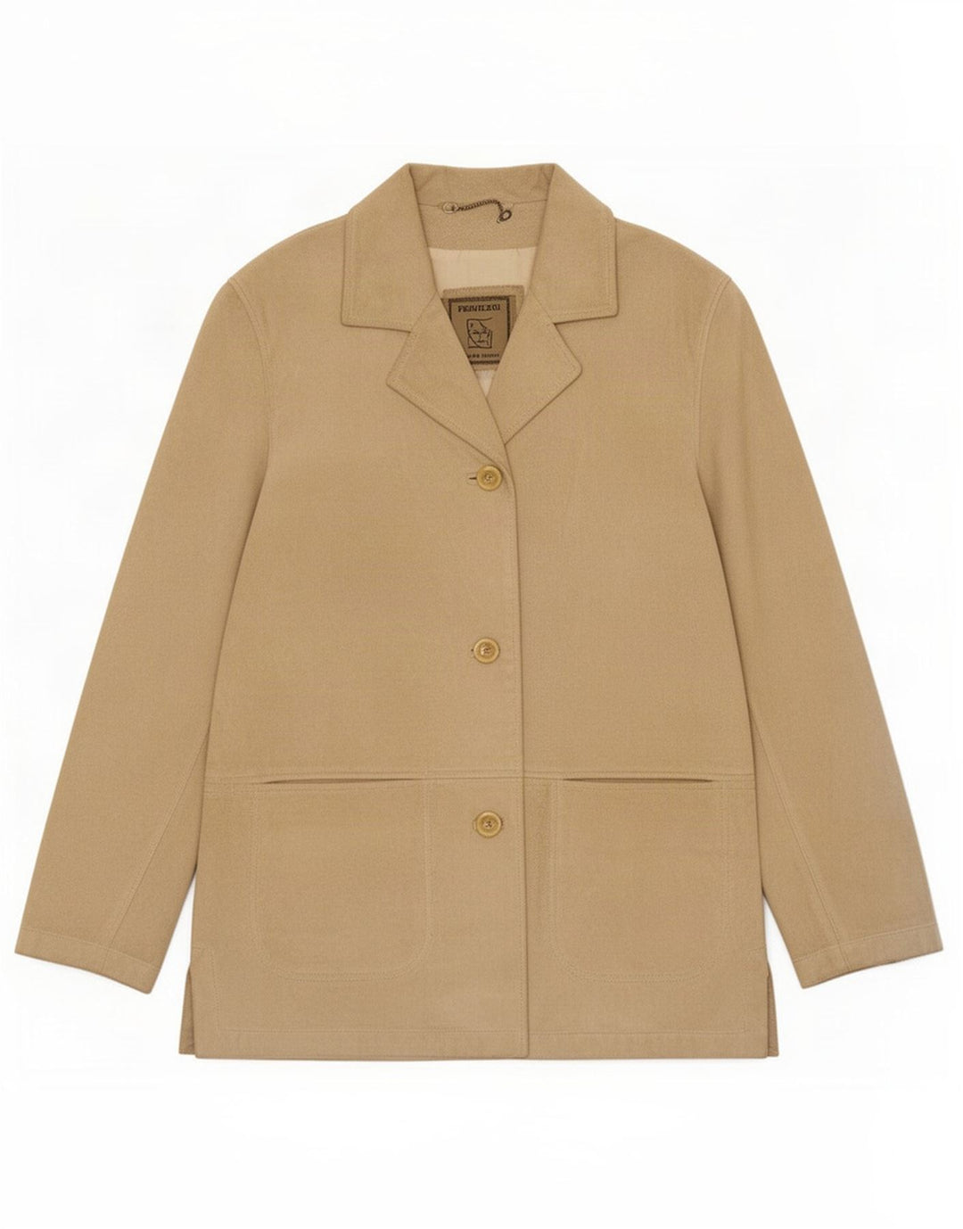 Privilegi Damen Wildlederjacke IT 48 XL Beige Leder