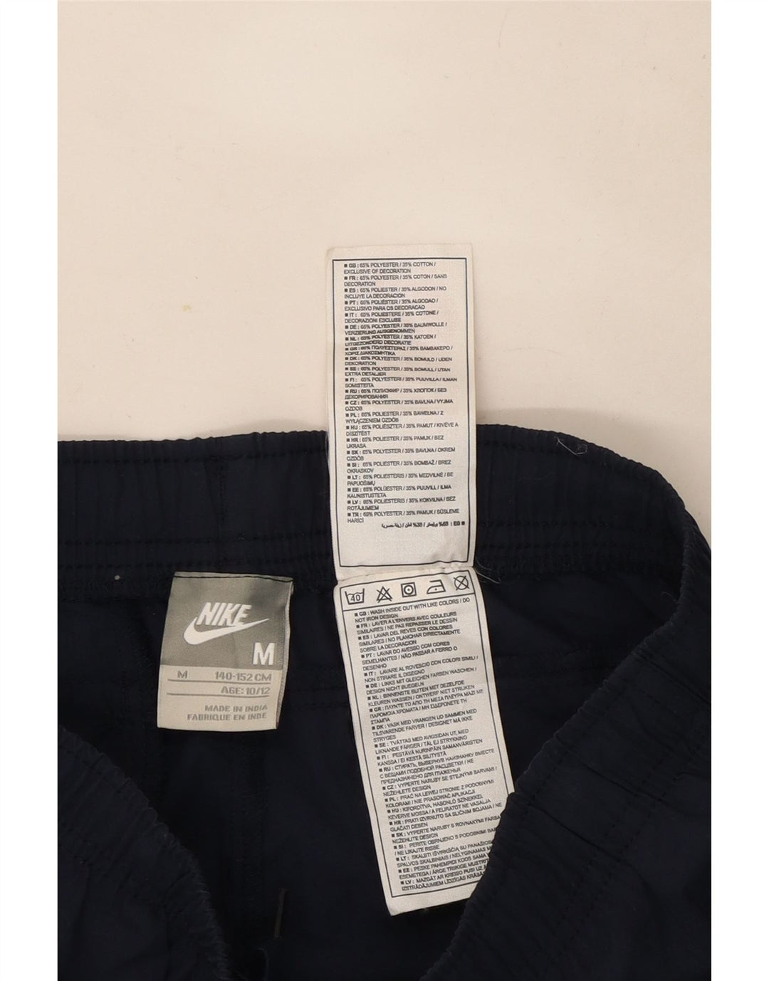 Nike Trainingshose für Jungen, Jogger, 10–11 Jahre, mittelgroß, marineblau, Polyester