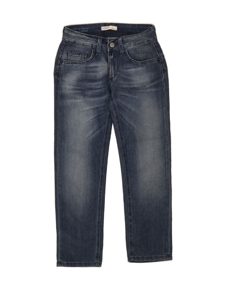 LIU JO Womens Cropped Jeans W27 L24 Blue Cotton Vintage Liu Jo and Second-Hand Liu Jo from Messina Hembry 