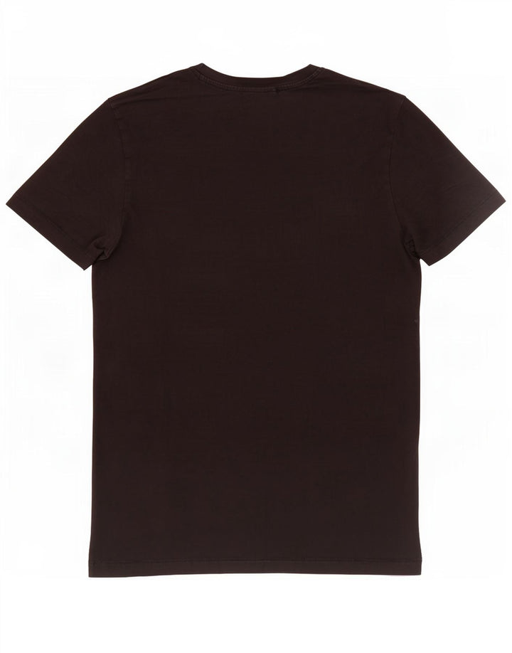 Diesel Herren T-Shirt Top XL Schwarz Baumwolle