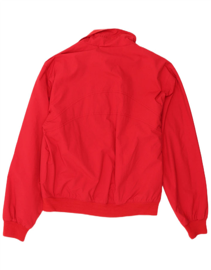 Helly Hansen Herren Bomberjacke UK 38 Mittelrotes Nylon