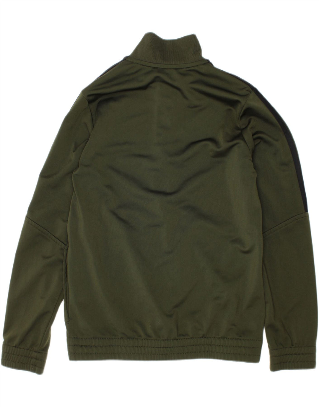 Adidas Jungen Trainingsanzug Top Jacke 9–10 Jahre Khaki Polyester