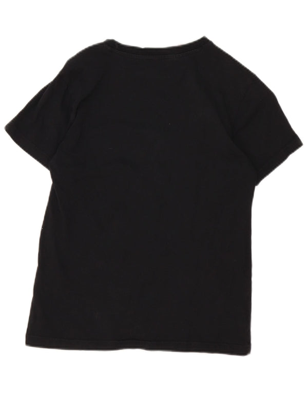 Adidas T-Shirt mit Grafik für Jungen, 11–12 Jahre, schwarze Baumwolle