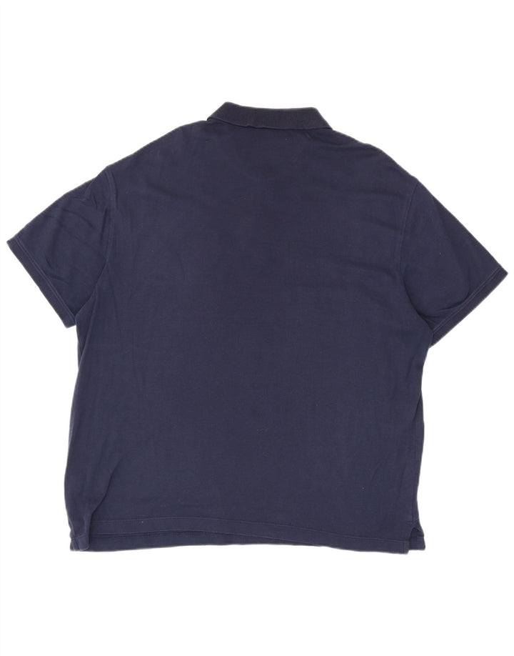 Van Heusen Herren-Poloshirt, große marineblaue Baumwolle