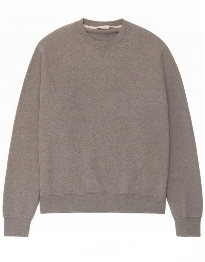 John Lewis Herren-Sweatshirt-Pullover, große graue Baumwolle