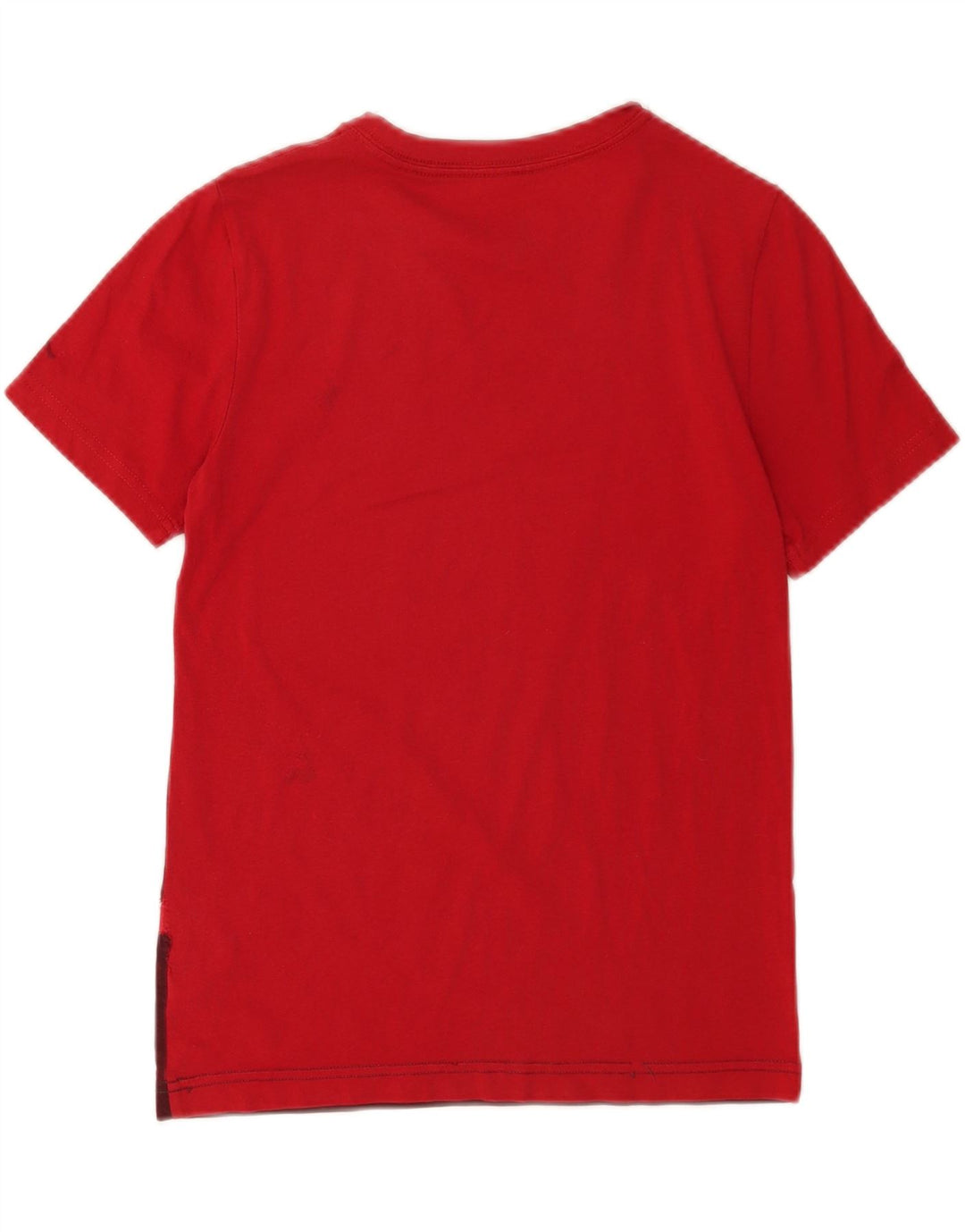 Jordan T-Shirt mit Grafik für Jungen, 10–11 Jahre, Mittelrot, Batikfärbung