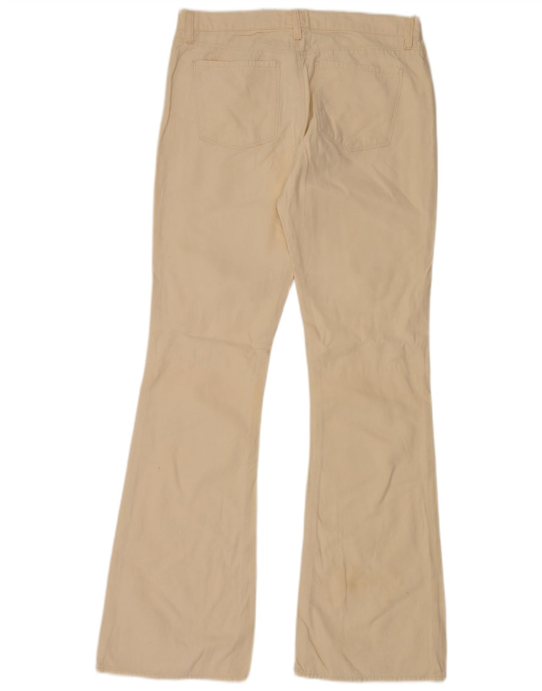 CALVIN KLEIN Damen Schlagjeans W31 L34 Beige Baumwolle