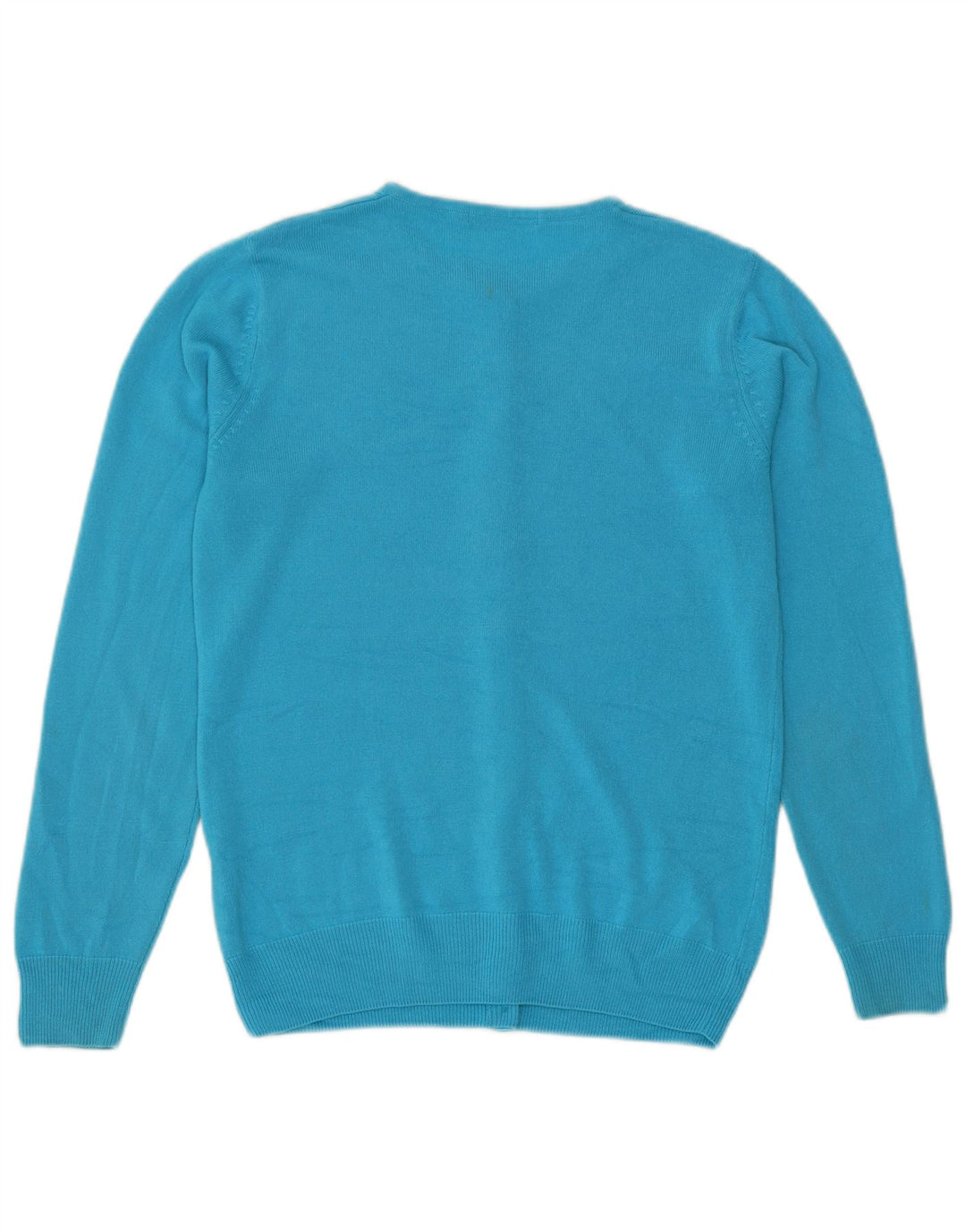 Marks & Spencer Damen-Strickjacke, Größe S, Türkis, Acryl