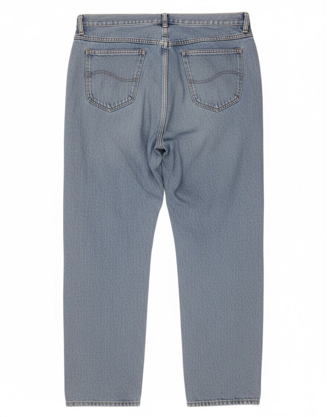 Rifle Herren Straight Jeans W40 L30 Blaue Baumwolle