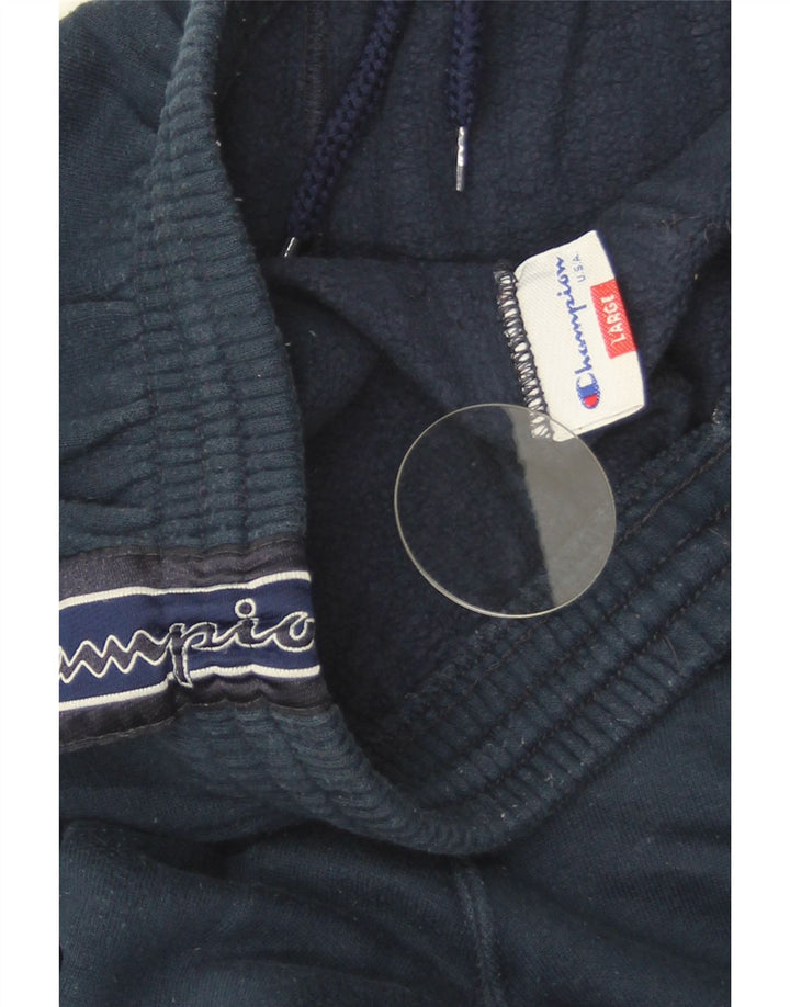Champion Herren-Trainingsanzug mit Grafik, groß, marineblau, Baumwolle