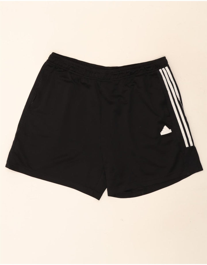 Adidas Herren Sport Shorts 2XL Schwarz Polyester