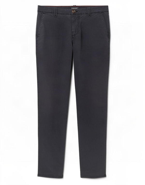 Tommy Hilfiger Slim Chino-Hose für Damen, US 6, M, W30, L29, Marineblau