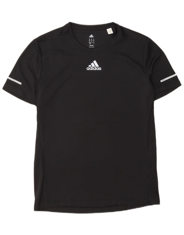 Adidas Herren Climalite T-Shirt Top Medium Schwarz