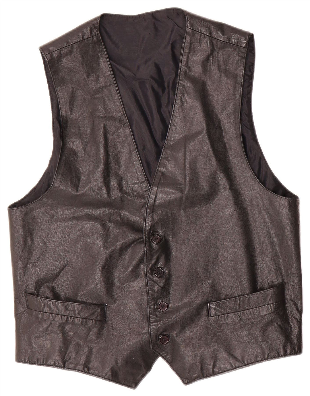 Conbipel Herren Lederweste IT 52 Large Schwarz