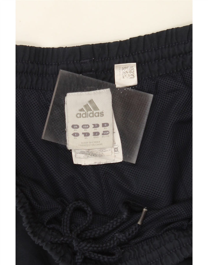 ADIDAS Herren Sport Shorts XL Marineblau Polyester