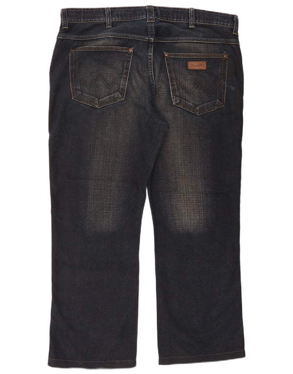 Wrangler Herren Roxboro Straight Jeans W38 L28 Marineblaue Baumwolle