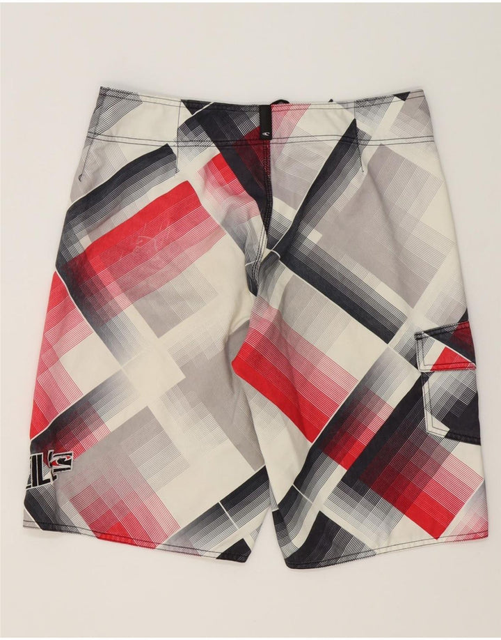 O'NEILL Herren-Badeshorts, mittelgroß, mehrfarbig, geometrisch, Polyester