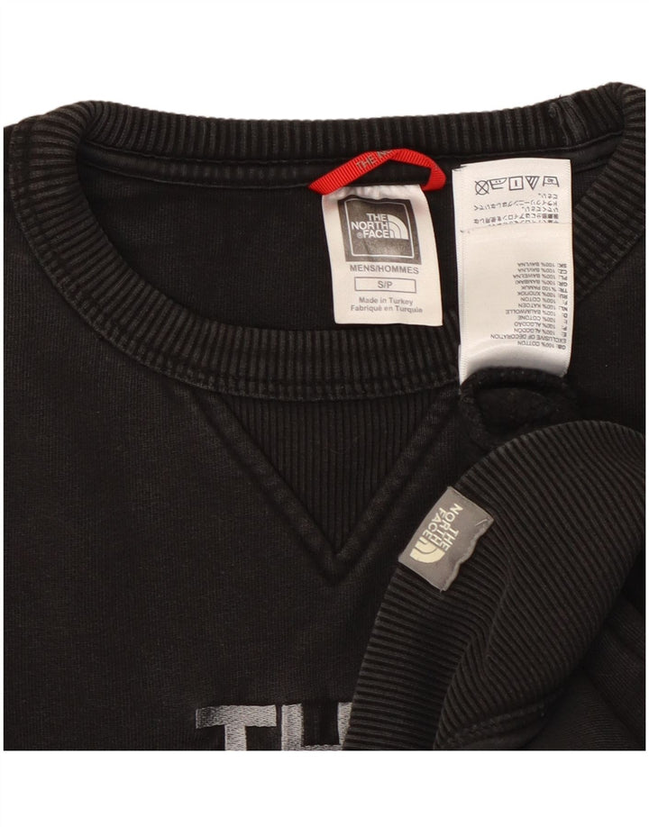 THE NORTH FACE Herren-Sweatshirt mit Grafik, Größe S, Schwarz, Baumwolle