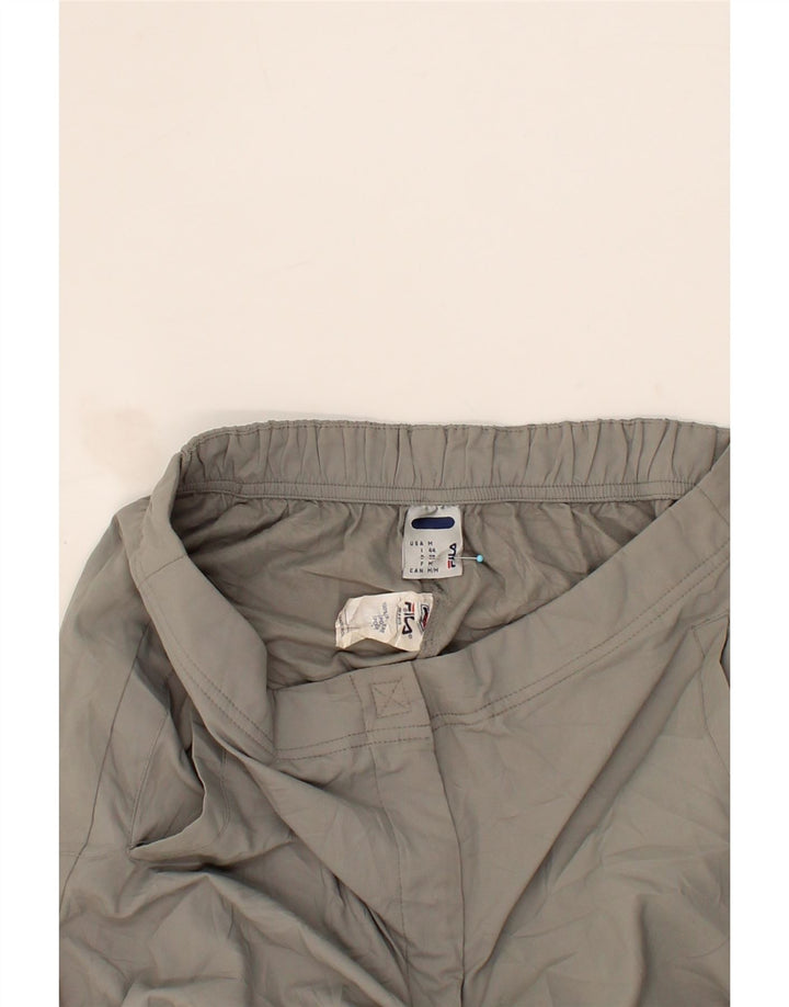 FILA Womens Straight Casual Trousers Medium W28 L32 Grey Vintage Fila and Second-Hand Fila from Messina Hembry 
