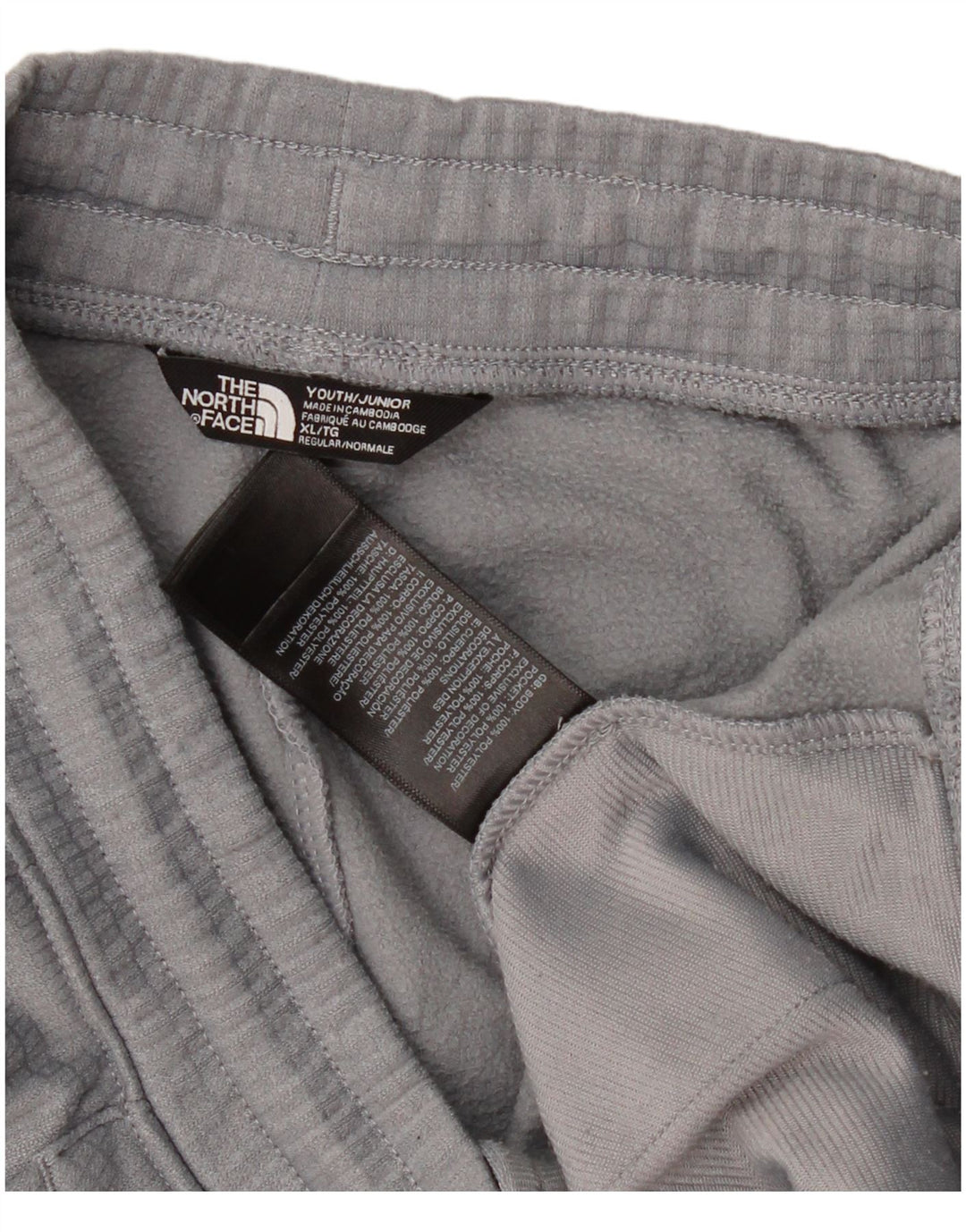 THE NORTH FACE Grafik-Sportshorts für Jungen, 14–15 Jahre, XL, graues Polyester