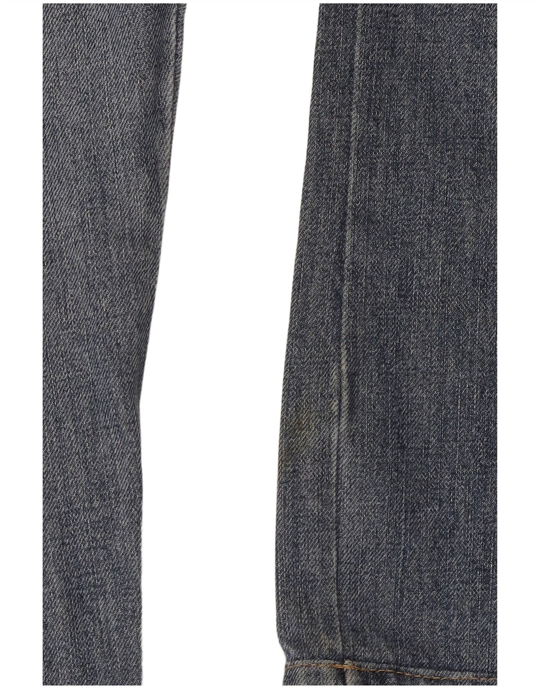 Calvin Klein Damen Straight Jeans W32 L31 Blau