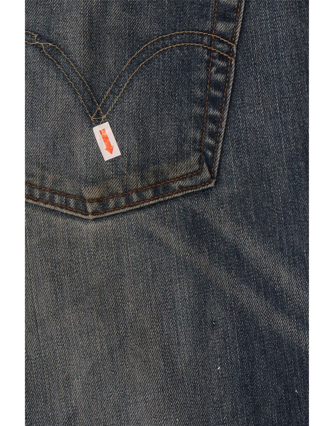 LEVI'S Herren 506 Straight Jeans W36 L34 Blaue Baumwolle