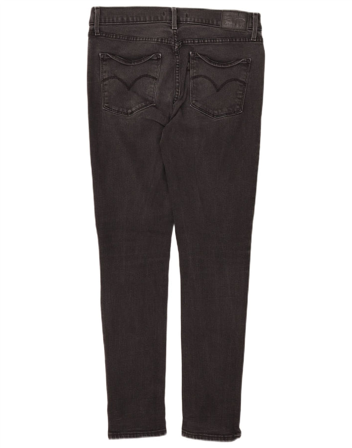 LEVI'S Damen 311 Shaping Skinny Jeans W29 L30 Schwarze Baumwolle