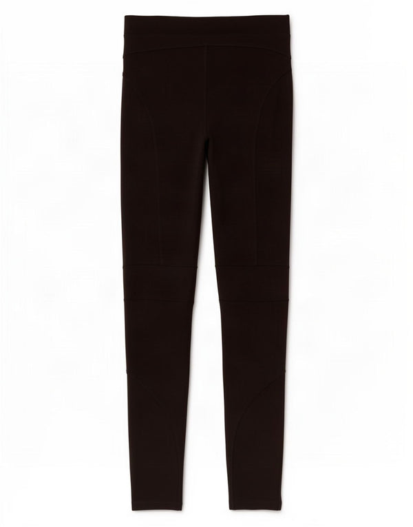 Zara Damen Leggings UK 14 Medium Schwarz