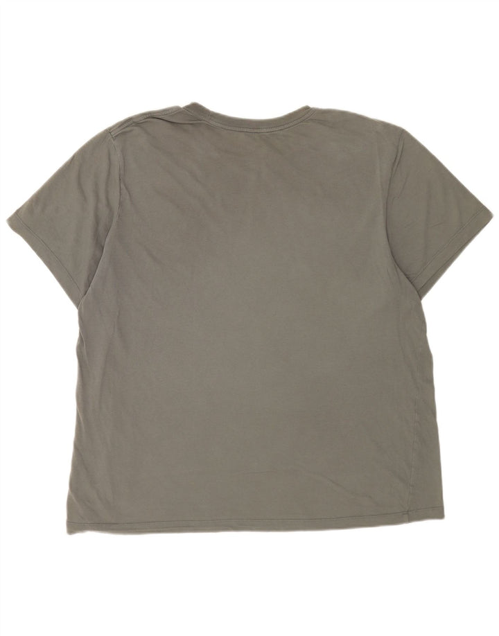 Nike Herren T-Shirt Top XL Grüne Baumwolle