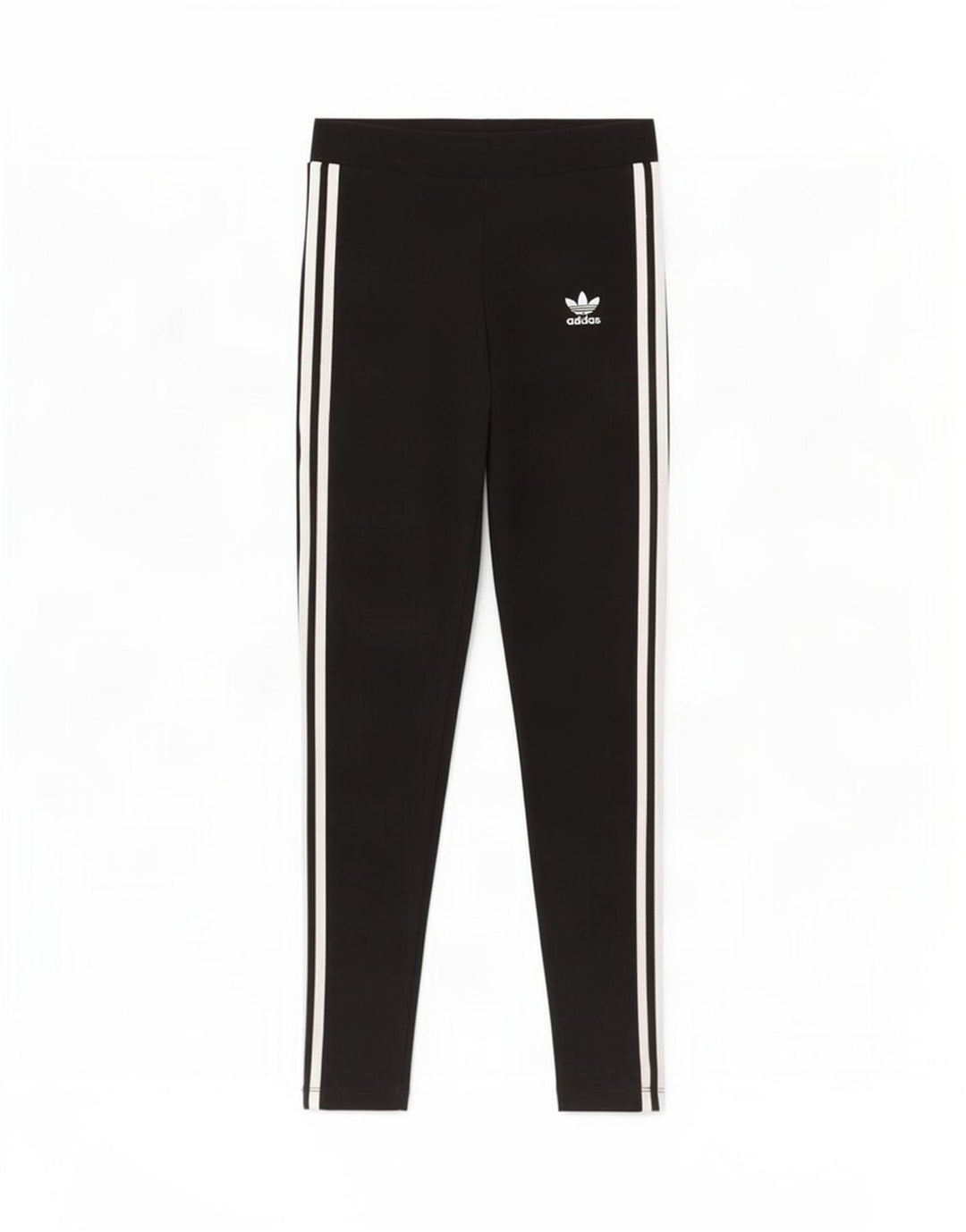 Adidas Damen Leggings UK 8 Small Schwarz Baumwolle