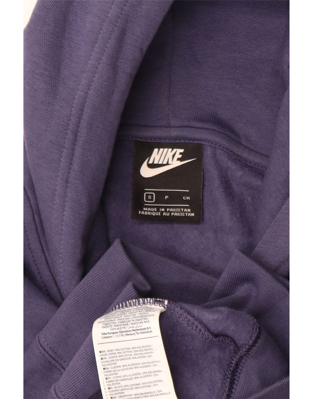 Nike Herren Kapuzenpullover, klein, marineblau, Baumwolle