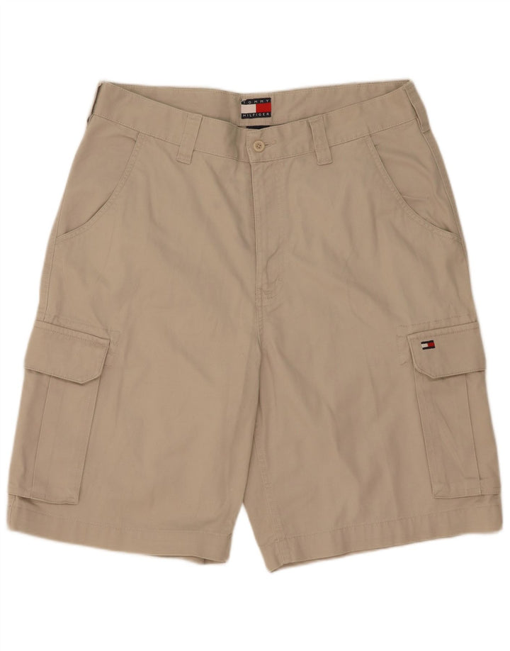 Tommy Hilfiger Herren Cargoshorts W34 Large Beige Baumwolle