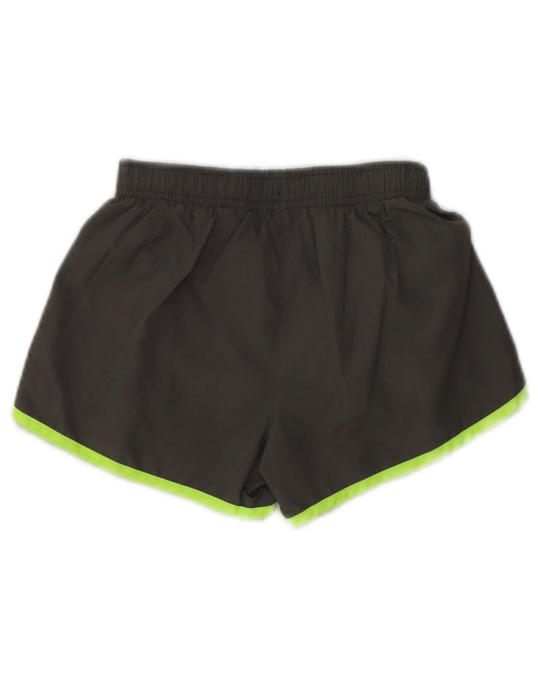 Puma Mädchen-Sportshorts, 6–7 Jahre, Größe S, Grau, Colourblock-Polyester