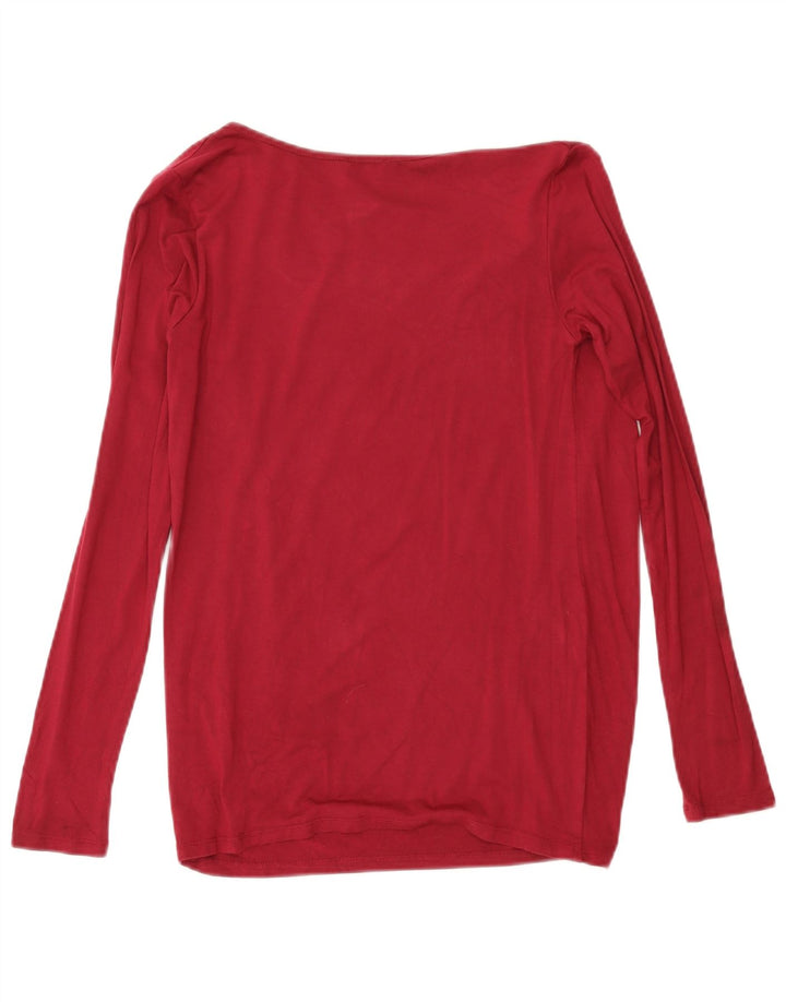 Dack's Damen Top Langarm UK 10 Small Rot