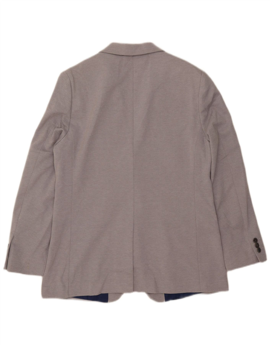 Marks & Spencer Herren-Blazer mit 2 Knöpfen, schmal, UK 40, Größe L, grau, Polyester
