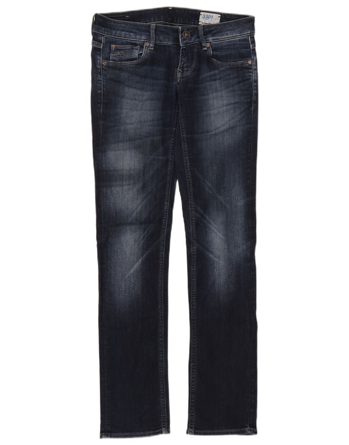 G-Star Damen 3301 Slim Jeans W30 L31 Marineblau