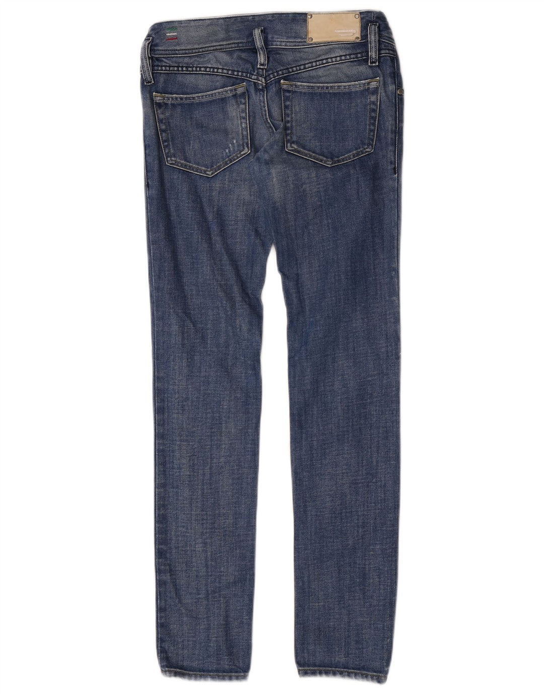 Diesel Damen Matic Distressed Slim Jeans W26 L32 Blaue Baumwolle