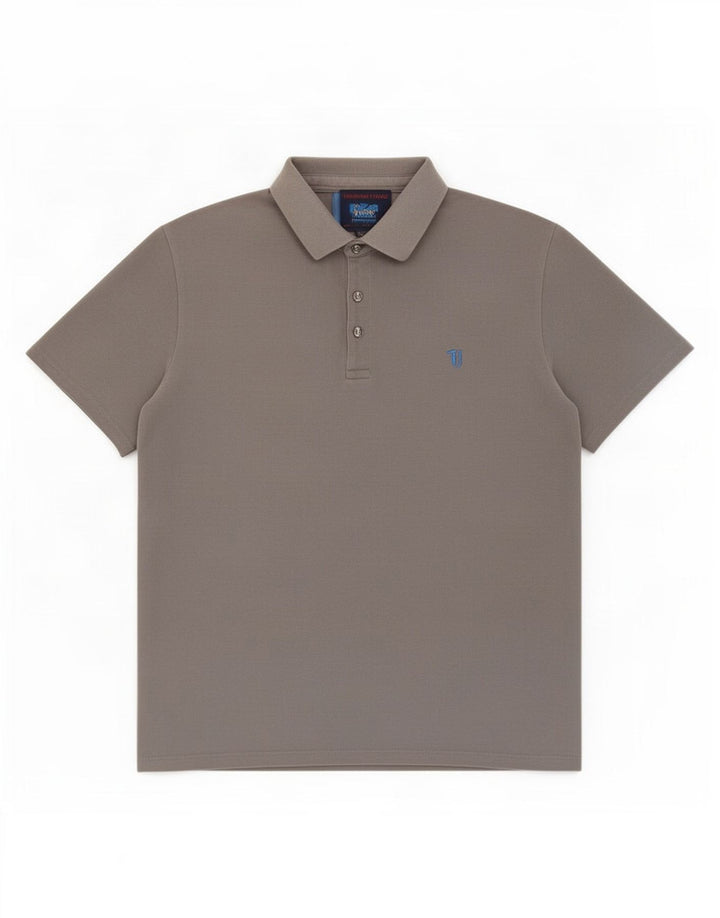Trussardi Jeans Herren Poloshirt Large Grau