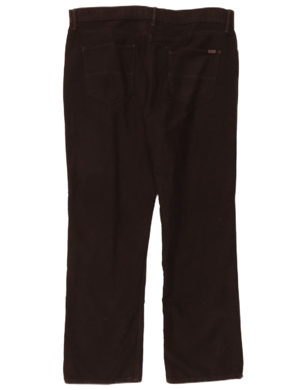 Marks & Spencer Herren-Jeans, reguläre Passform, gerade Passform, W36 L29, braun, Baumwolle