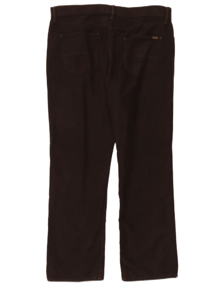 Marks & Spencer Herren-Jeans, reguläre Passform, gerade Passform, W36 L29, braun, Baumwolle