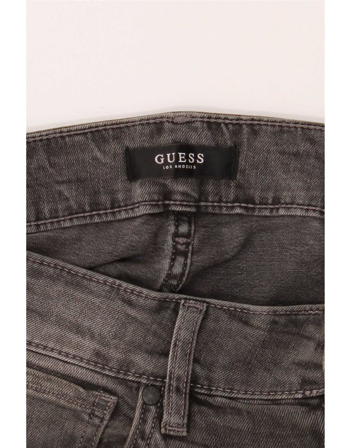 Guess Herren Angels Slim Jeans W30 L32 Graue Baumwolle