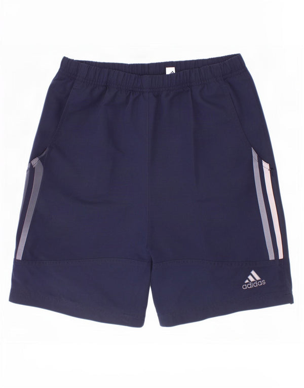 Adidas Sportshorts für Jungen, 11–12 Jahre, Marineblau, Polyester