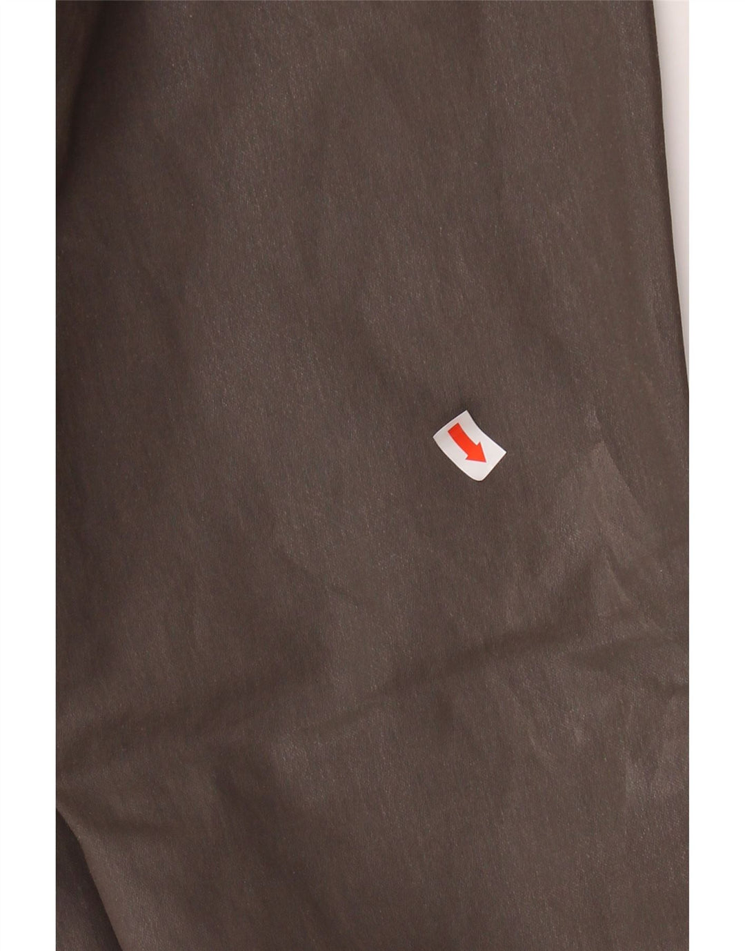 ZARA Damen Skinny Freizeithose W26 L28 Braune Baumwolle