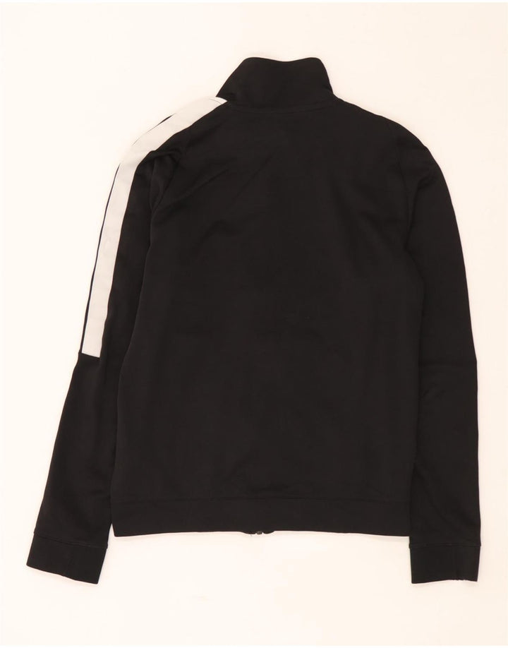 Nike Herren-Trainingsanzugoberteil, Jacke, Größe S, Schwarz, Colourblock-Baumwolle