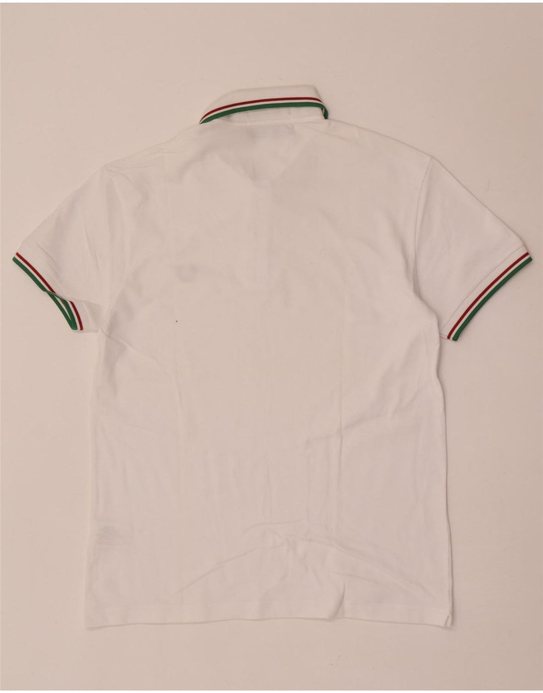 Leichtes und dehnbares Herren-Poloshirt aus mittelweißer Baumwolle von Fred Perry