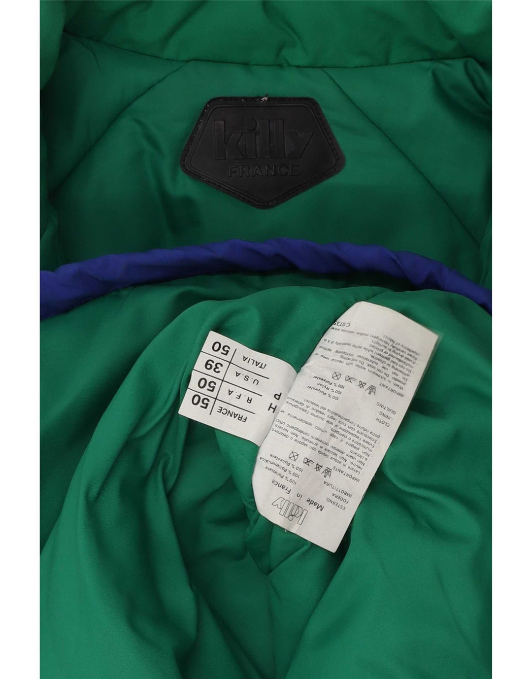 Killy Herren Skijacke IT 50 Large Blau Polyester