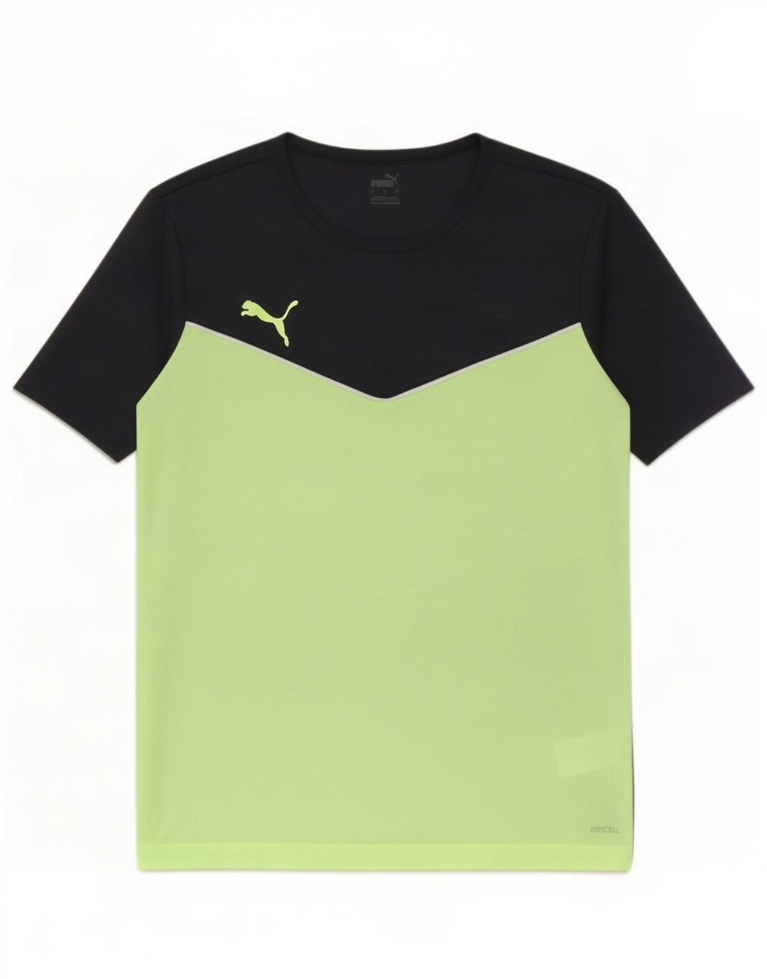 Puma Herren T-Shirt Top Large Schwarz Colourblock Polyester